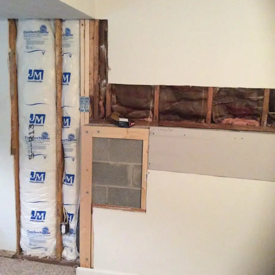 Wall insulation replacement during Odor Removal & Deodorization in New Freedom